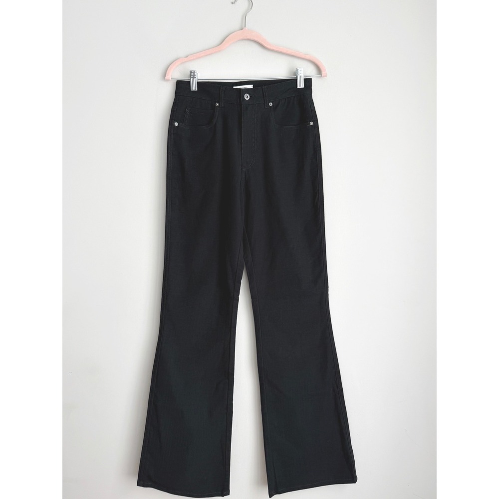 Billy‎ Reid Black Moleskin Jeans Made in Italy Size 4 NWT